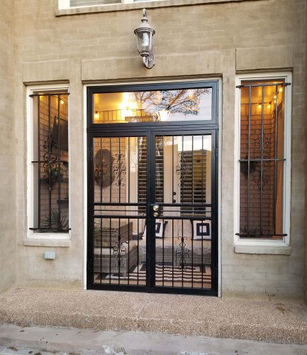 (image for) 115 Gibraltar Double Doors w transom