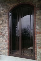 (image for) 201 Arch Top Double Security Doors