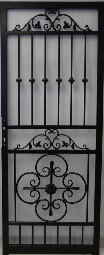 (image for) 218 mod Steel Security Storm Door
