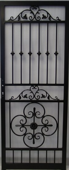 (image for) 218 mod Steel Security Storm Door