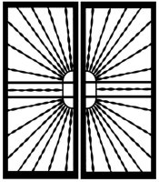 (image for) 240 Eclipse Double Security Doors