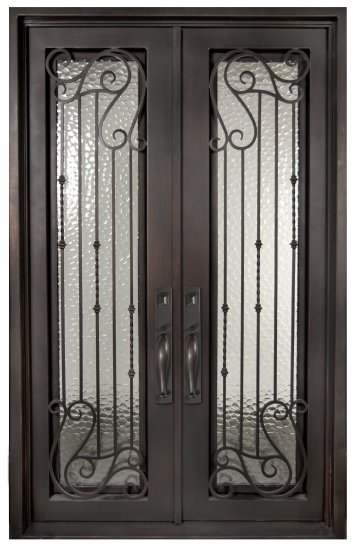 (image for) Armonia Dorble Forged Iron Door