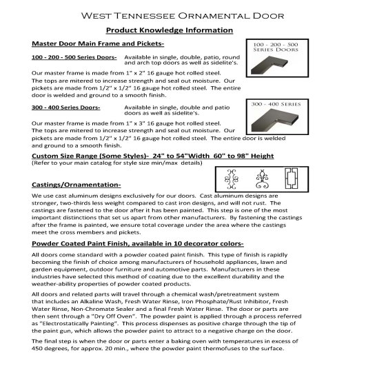 (image for) Product Knowledge- p.1